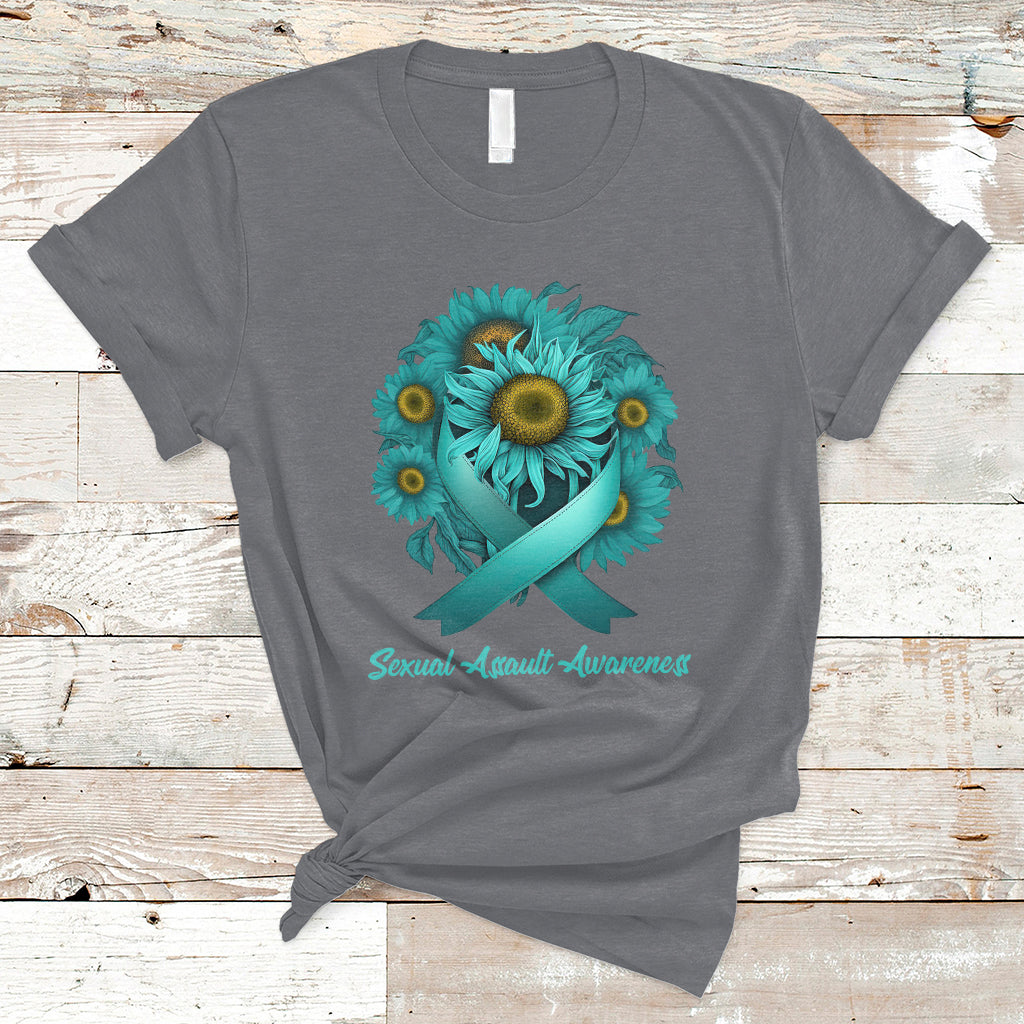 sexual-assault-awareness-teal-sunflowers-ribbon-end-the-stigma-sexual-assault-awareness-shirt-t-shirt-ts02