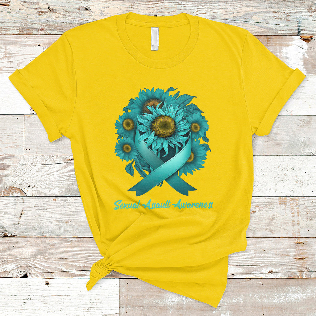 sexual-assault-awareness-teal-sunflowers-ribbon-end-the-stigma-sexual-assault-awareness-shirt-t-shirt-ts02