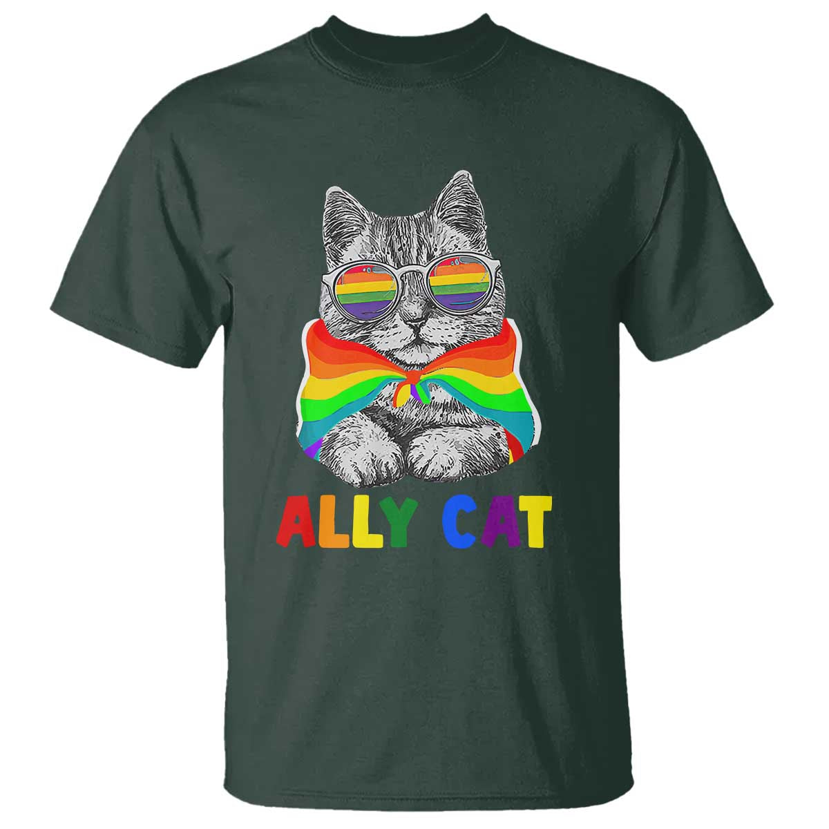ally-cat-with-pride-cape-t-shirt-rainbow-lgbtq-support