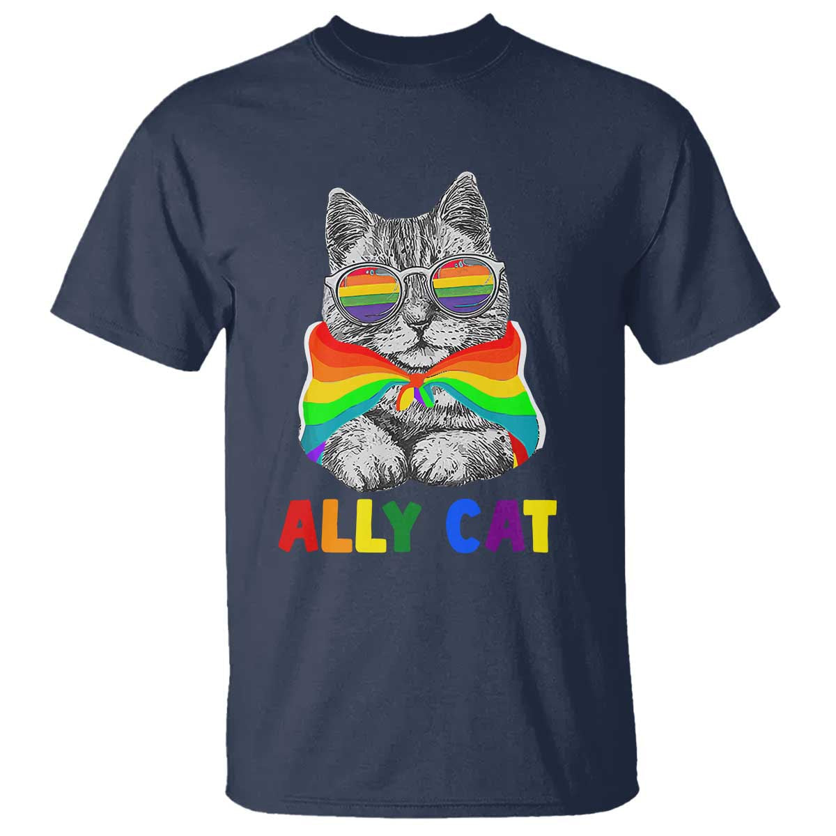 ally-cat-with-pride-cape-t-shirt-rainbow-lgbtq-support