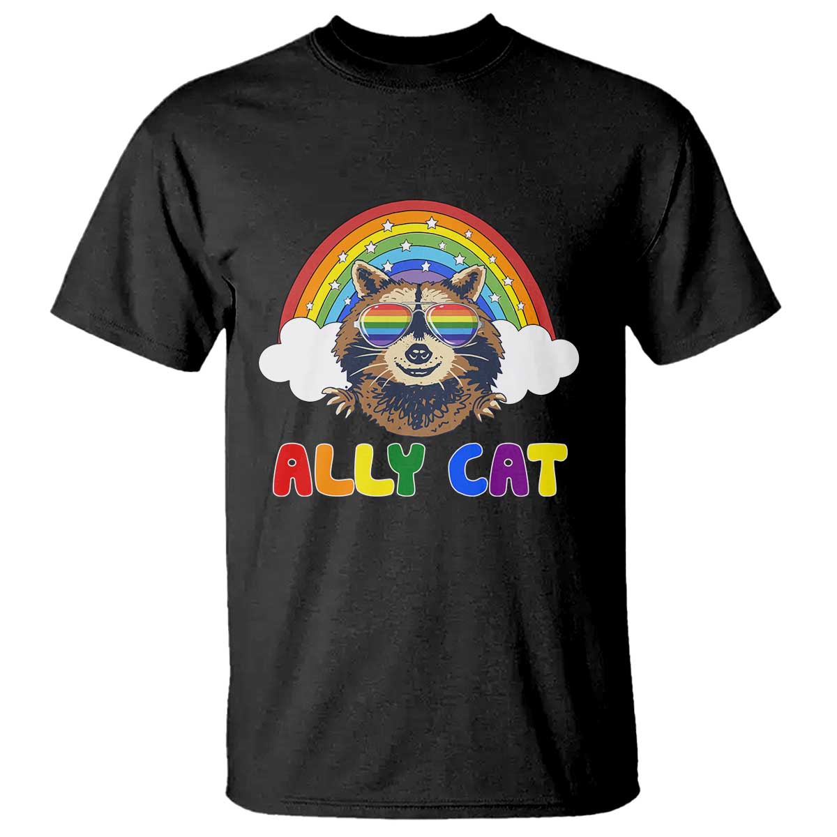 ally-street-cat-rainbow-raccoon-t-shirt-funny-lgbtq-pride-support