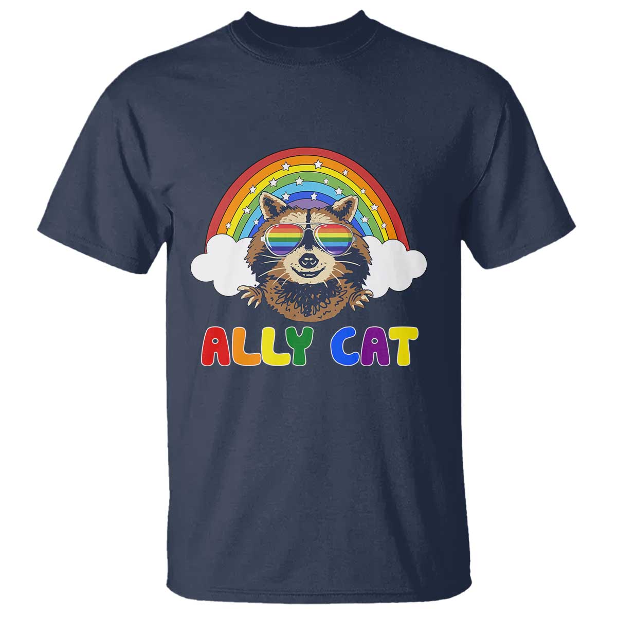 ally-street-cat-rainbow-raccoon-t-shirt-funny-lgbtq-pride-support