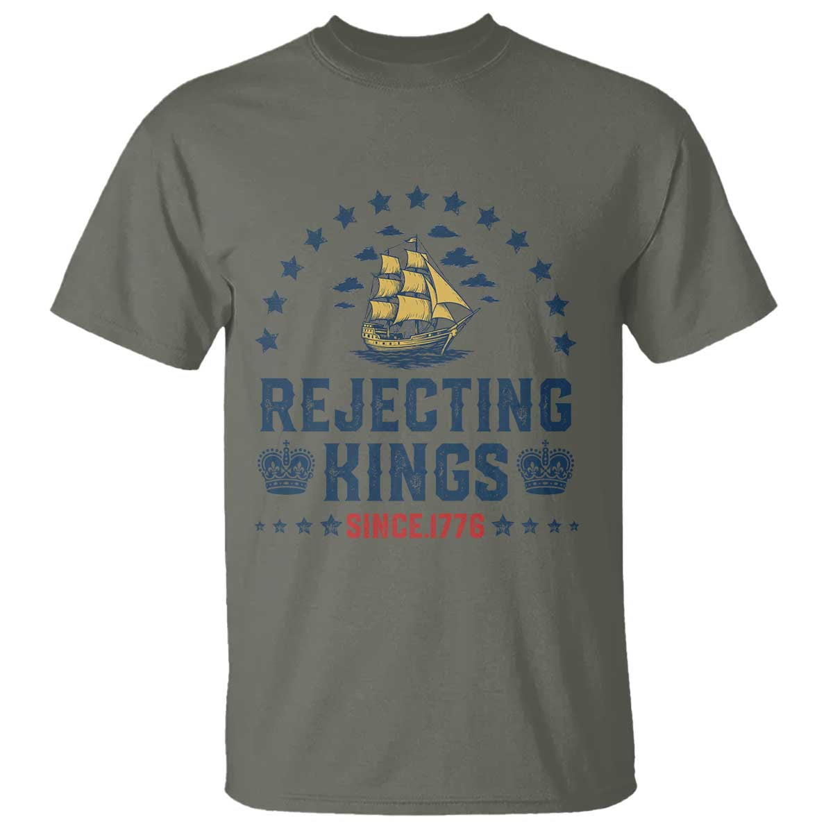 rejecting-kings-since-1776-t-shirt-vintage-patriotic-ship-no-king-in-america