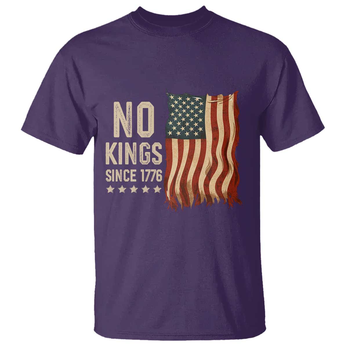 no-kings-since-1776-t-shirt-patriotic-4th-of-july-distressed-american-flag