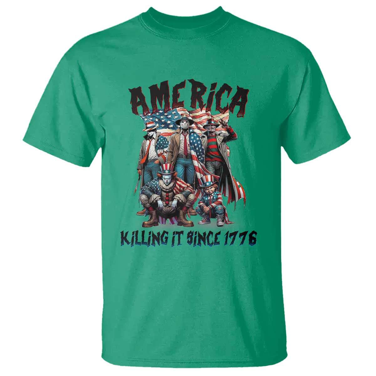 patriotic-horror-mashup-t-shirt-america-killing-it-since-1776