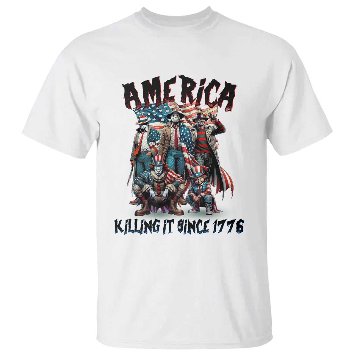 patriotic-horror-mashup-t-shirt-america-killing-it-since-1776