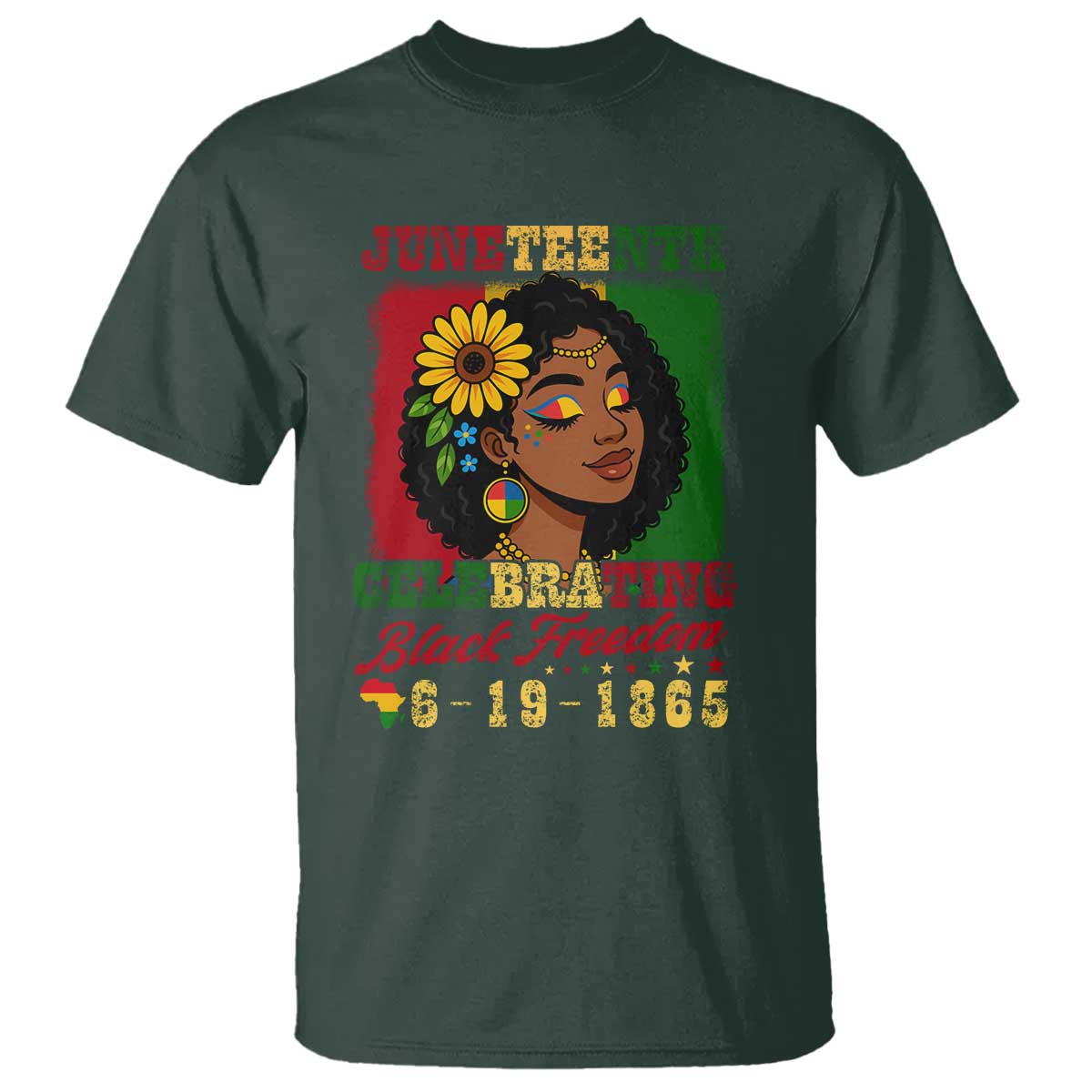 juneteenth-1865-black-freedom-celebration-t-shirt-afrocentric-pride-melanin-girl