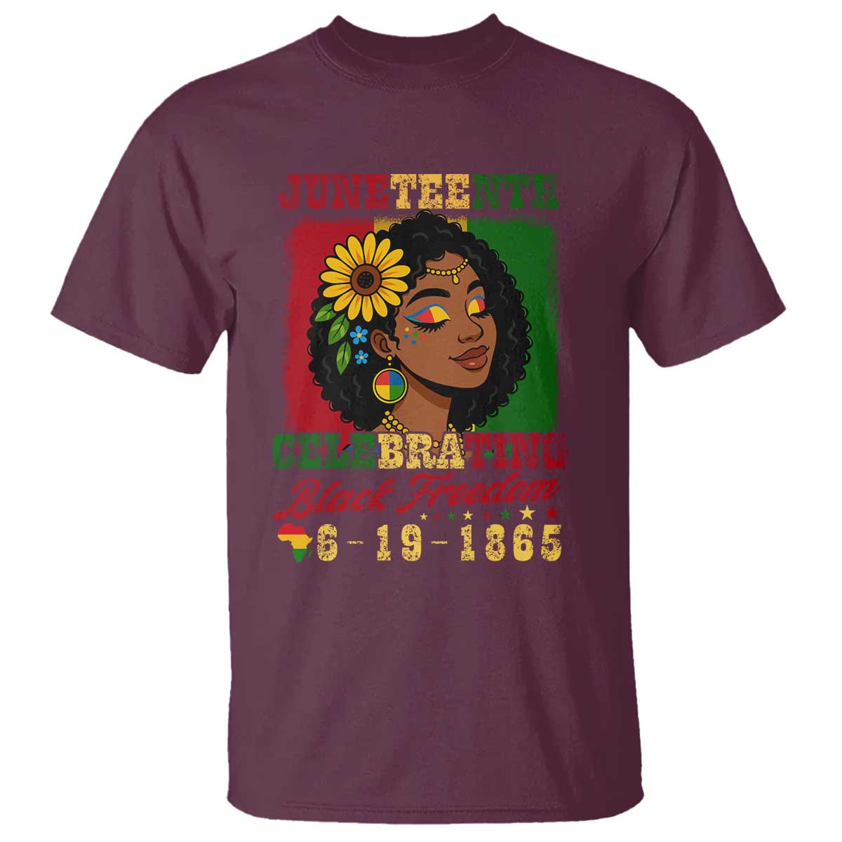 juneteenth-1865-black-freedom-celebration-t-shirt-afrocentric-pride-melanin-girl