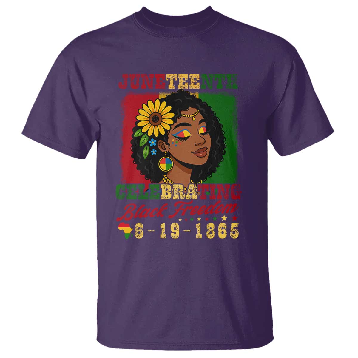 juneteenth-1865-black-freedom-celebration-t-shirt-afrocentric-pride-melanin-girl