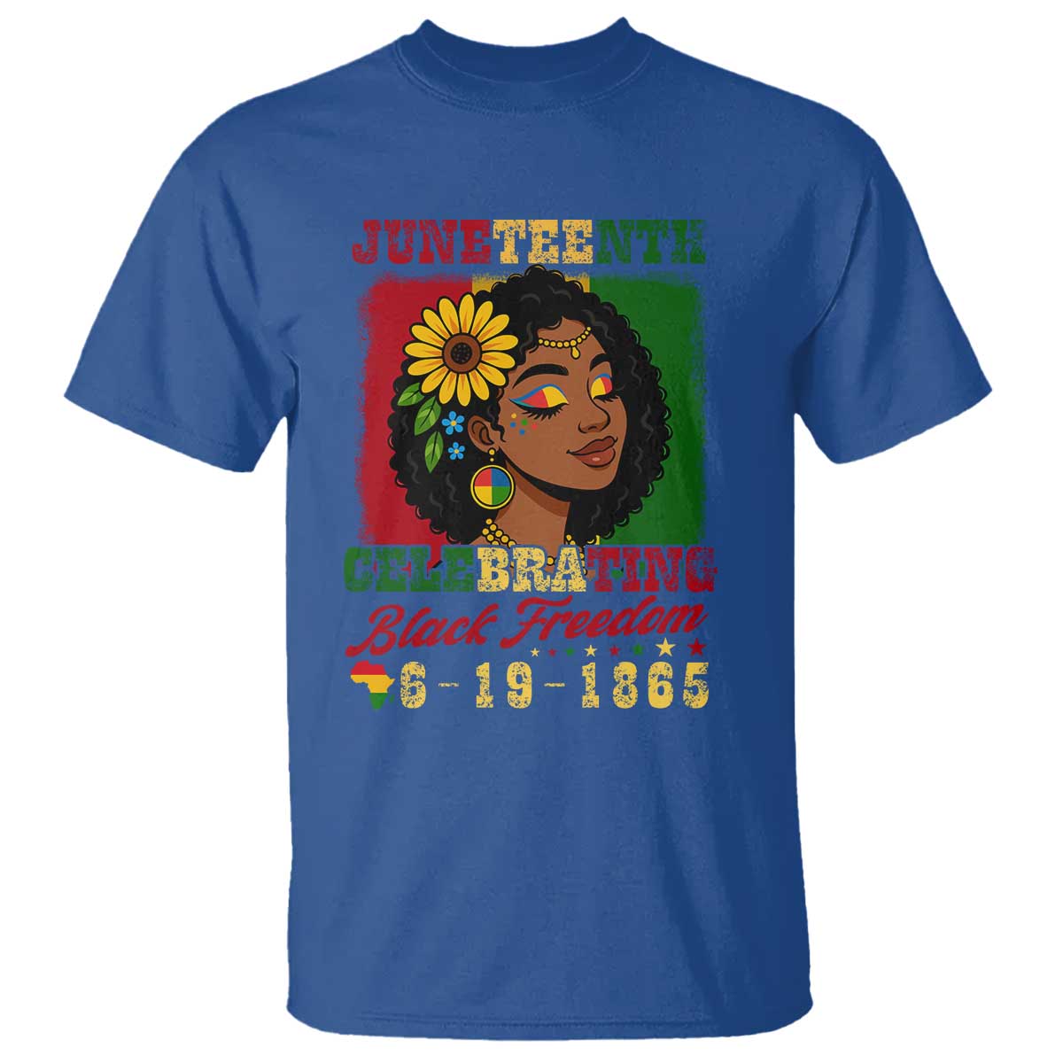 juneteenth-1865-black-freedom-celebration-t-shirt-afrocentric-pride-melanin-girl
