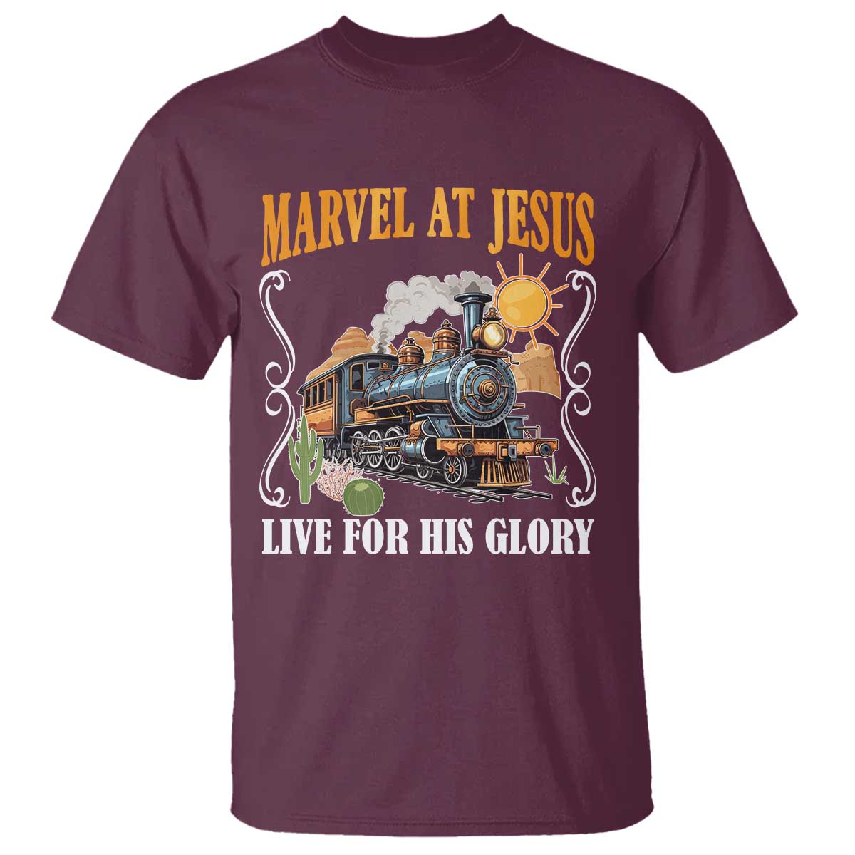 summer-vbs-2025-t-shirt-marvel-at-jesus-live-for-his-glory-christian-bible-camp