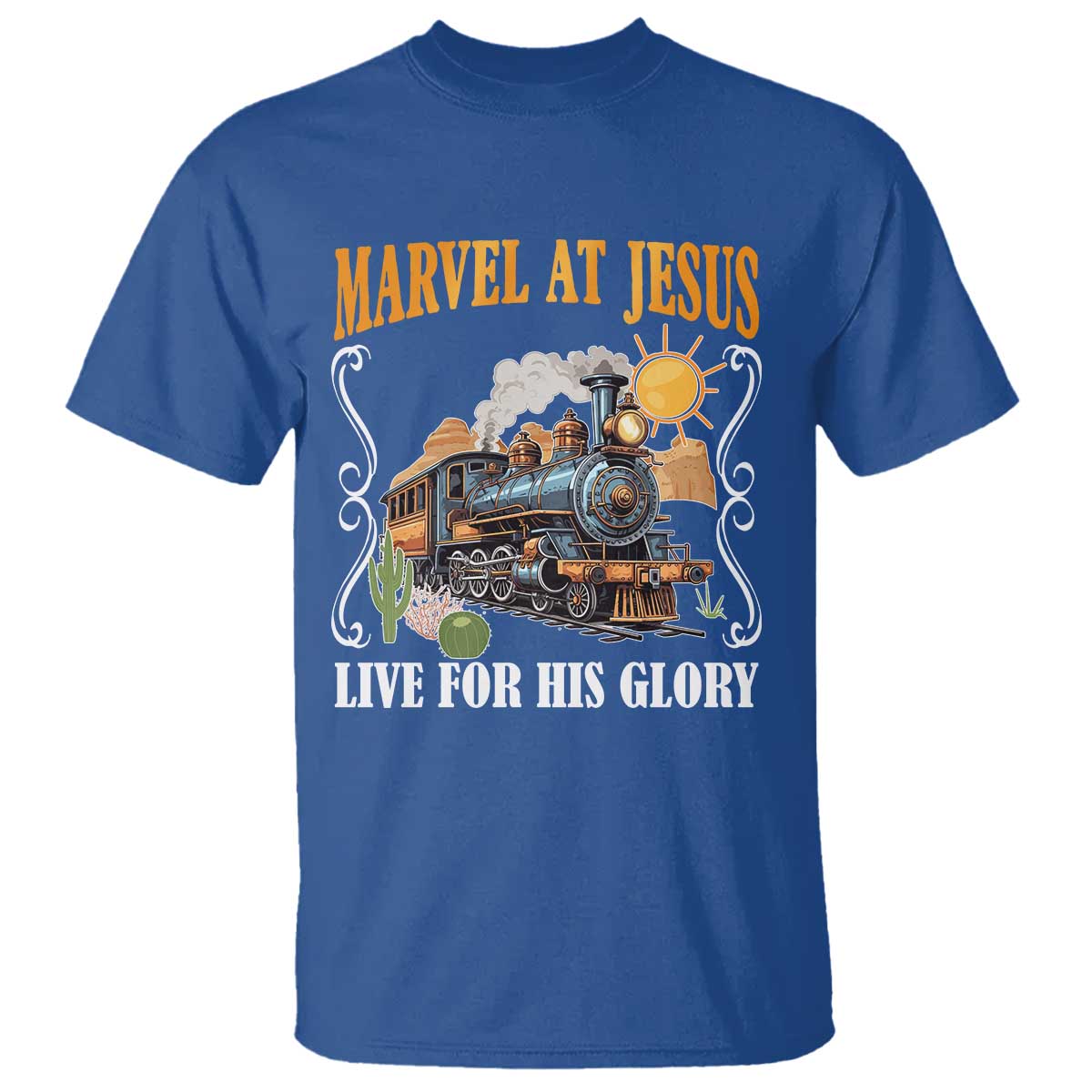 summer-vbs-2025-t-shirt-marvel-at-jesus-live-for-his-glory-christian-bible-camp