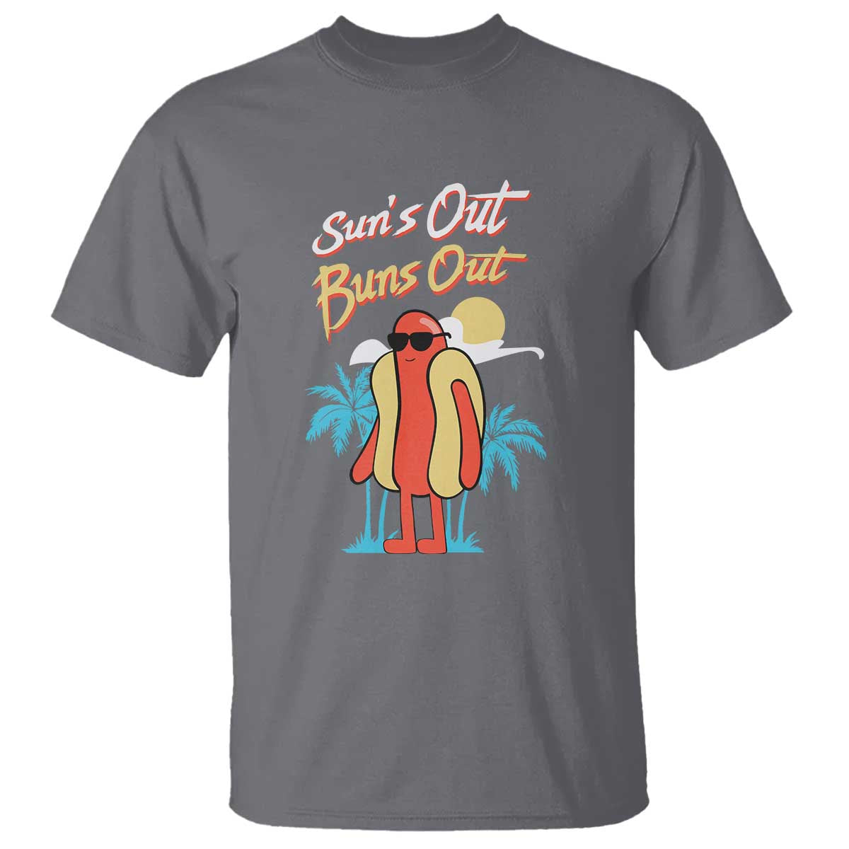summer-vibe-t-shirt-suns-out-buns-out-funny-hotdog-bbq-party