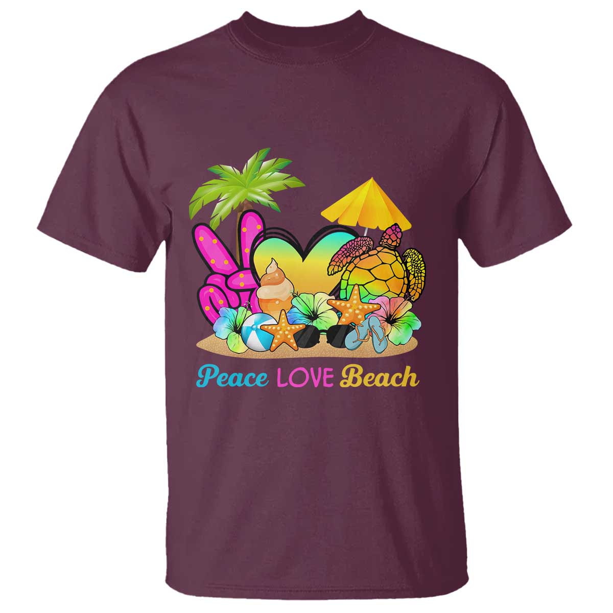 tropical-summer-vibe-t-shirt-peace-love-beach