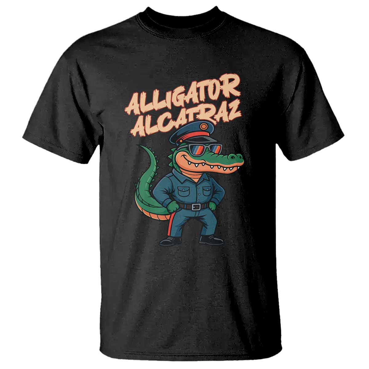 alligator-alcatraz-political-t-shirt-funny-florida-gator-cop-with-attitude