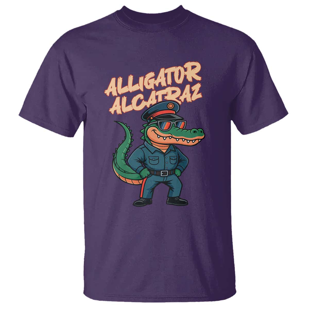 alligator-alcatraz-political-t-shirt-funny-florida-gator-cop-with-attitude
