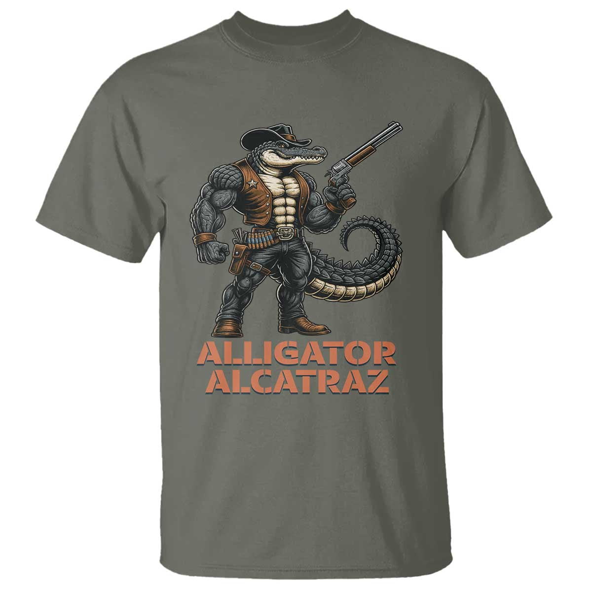 alligator-alcatraz-gunslinger-t-shirt-swamp-outlaw-satire-patriotic-rebel