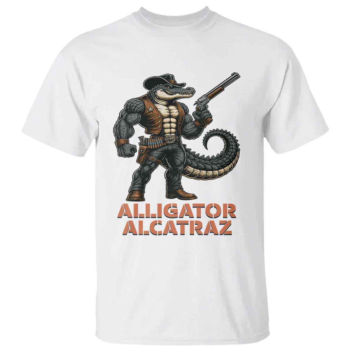 alligator-alcatraz-gunslinger-t-shirt-swamp-outlaw-satire-patriotic-rebel