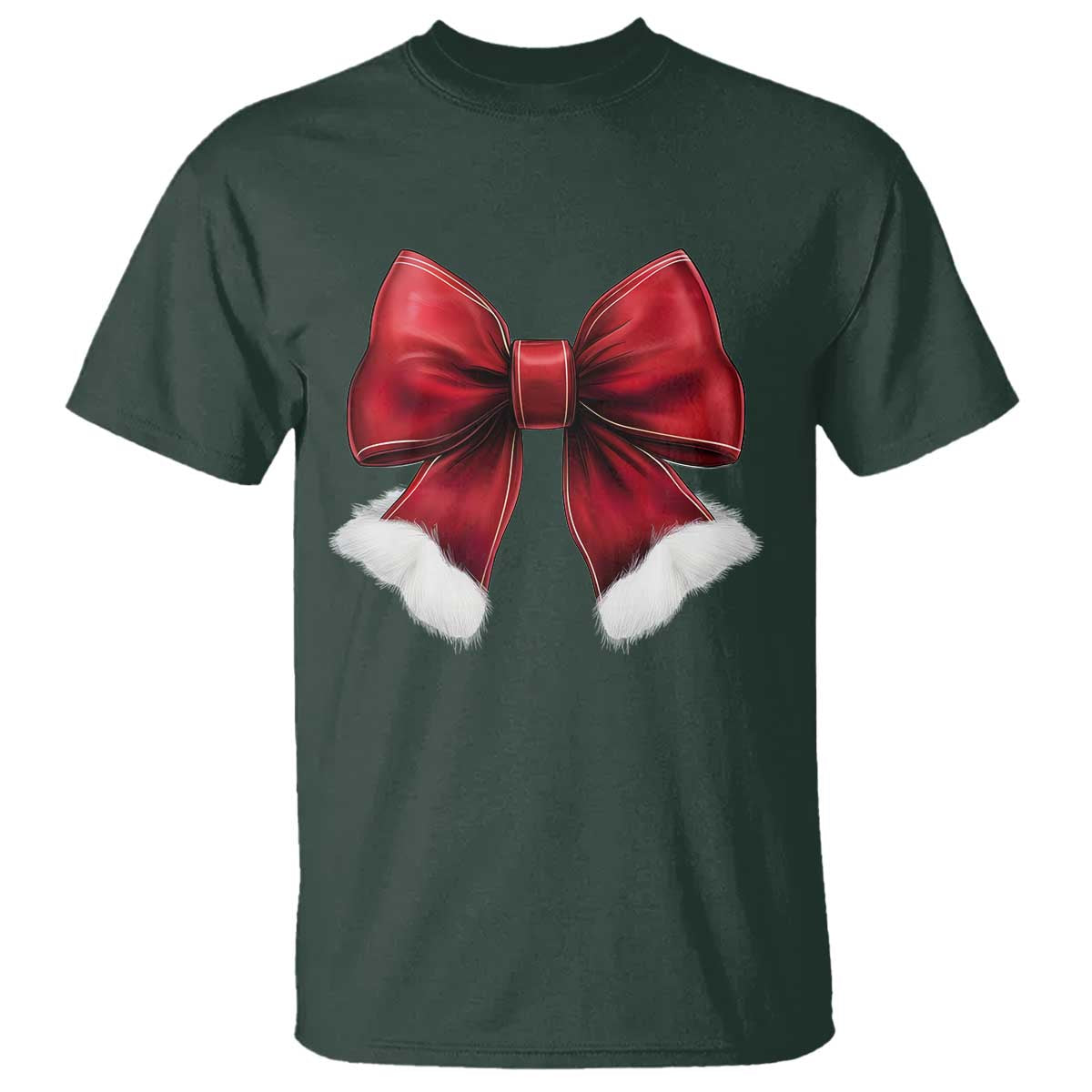 red-coquette-bow-santa-christmas-vibe-t-shirt