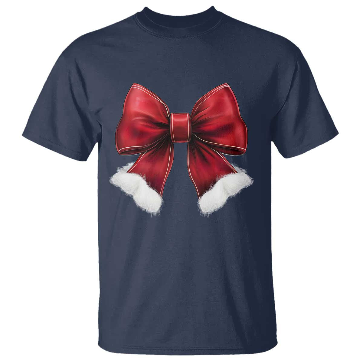 red-coquette-bow-santa-christmas-vibe-t-shirt