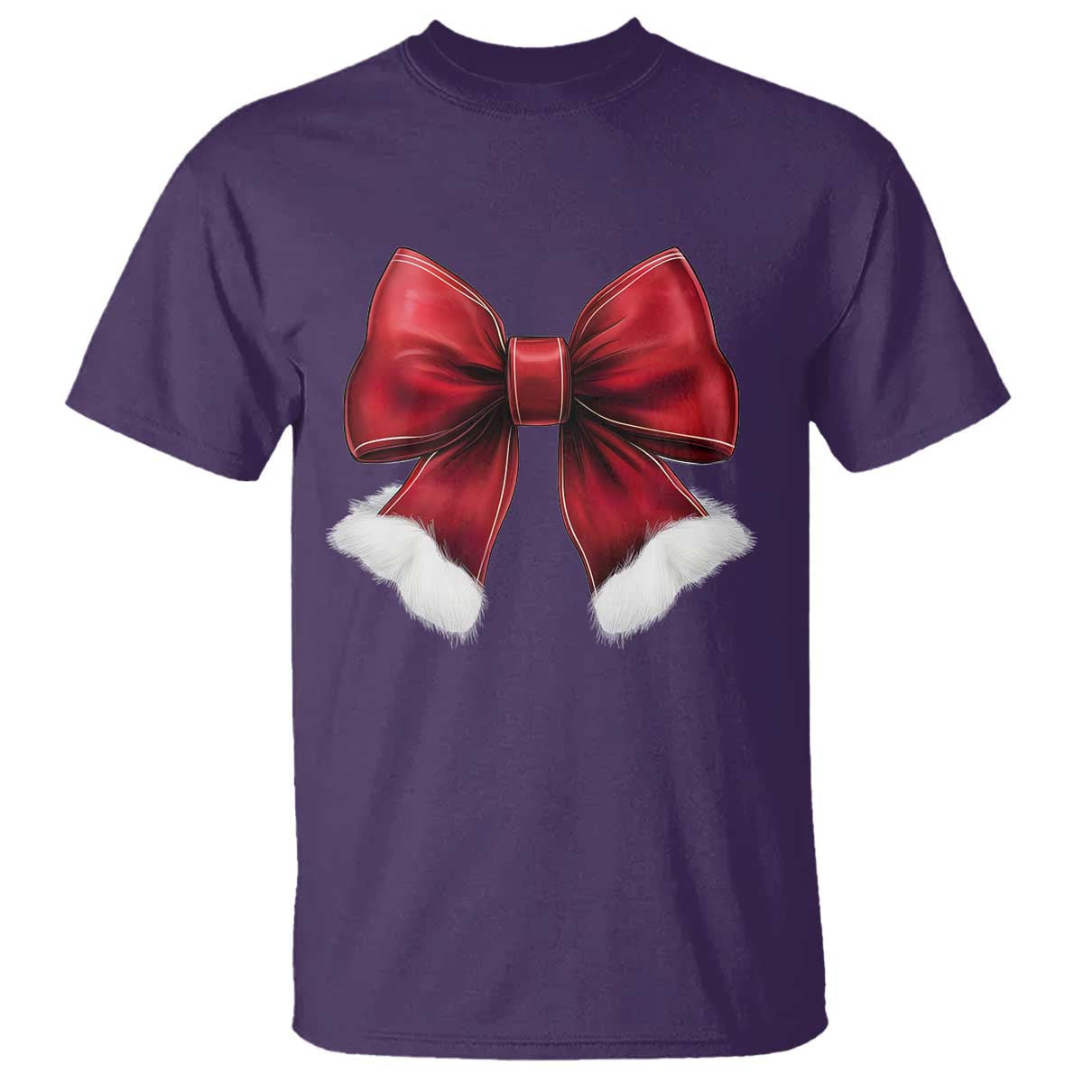 red-coquette-bow-santa-christmas-vibe-t-shirt