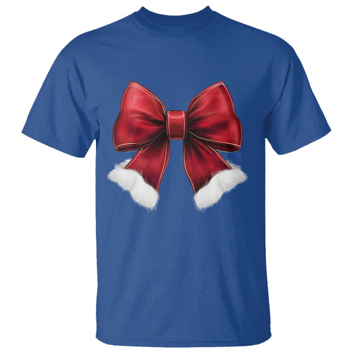 red-coquette-bow-santa-christmas-vibe-t-shirt