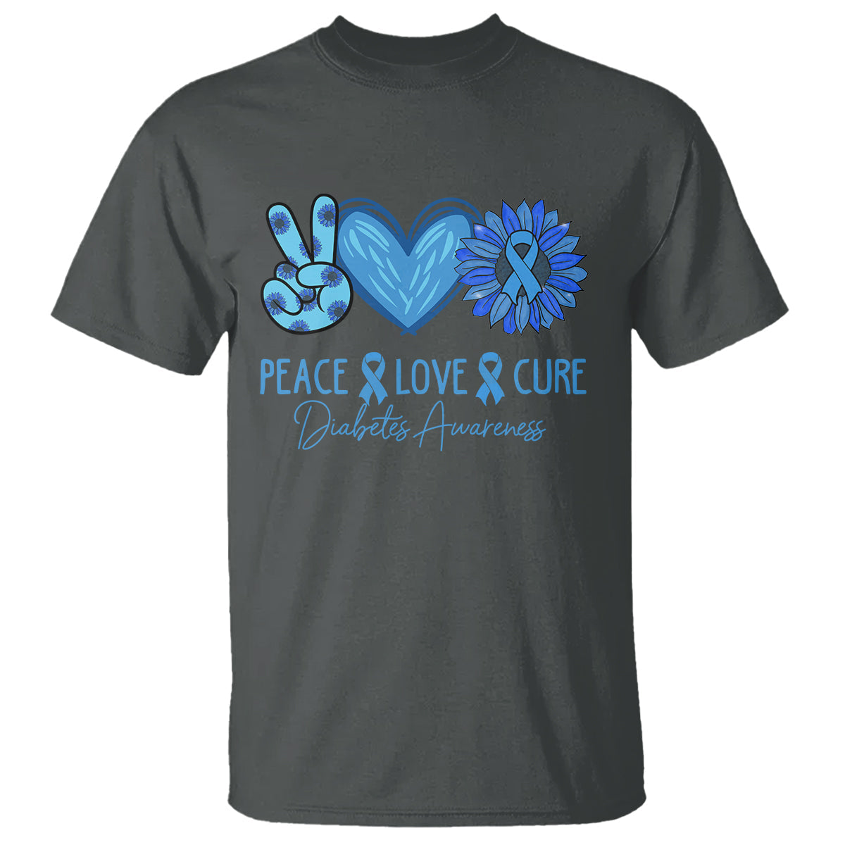 peace-love-cure-blue-ribbon-sunflower-diabetes-awareness-t-shirt