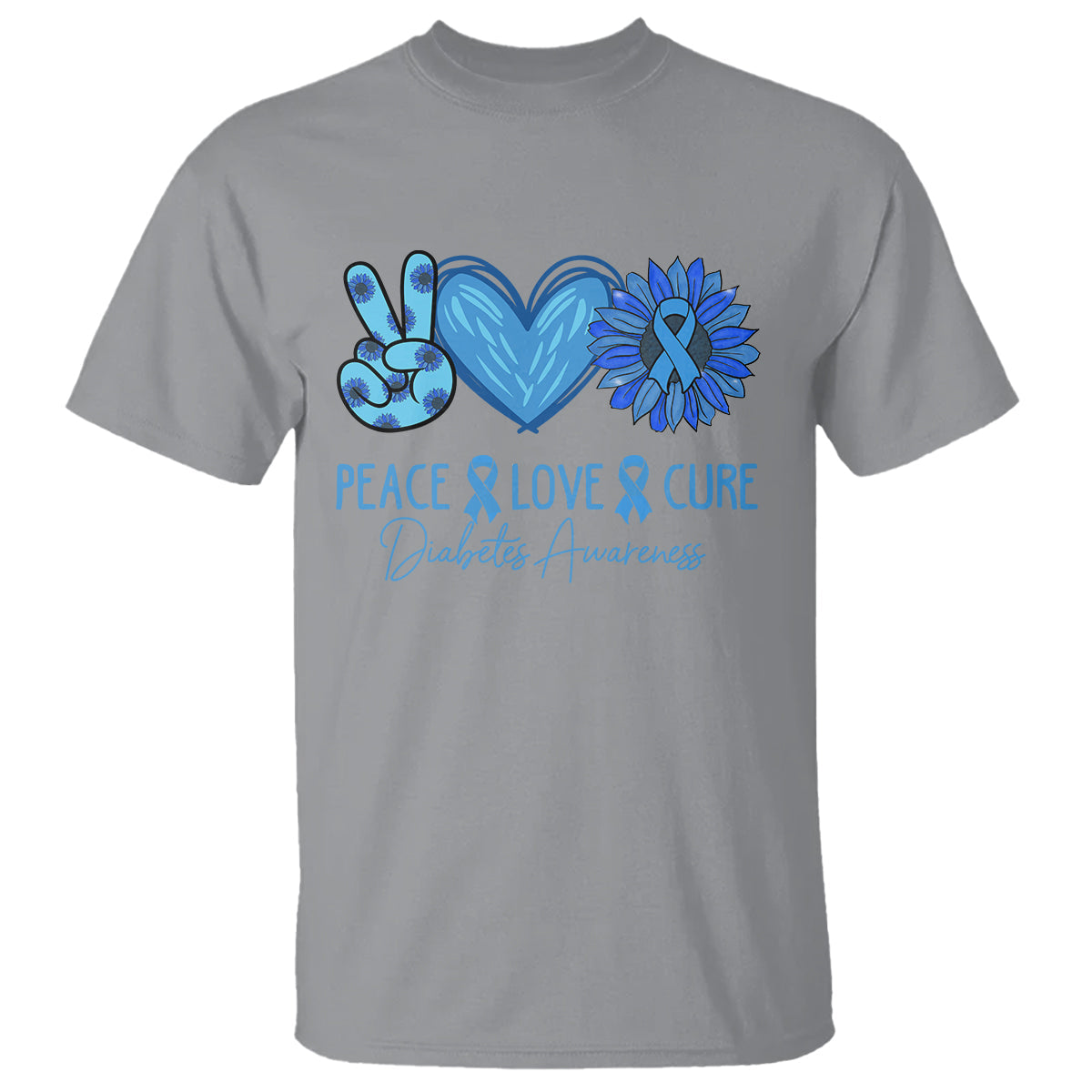 peace-love-cure-blue-ribbon-sunflower-diabetes-awareness-t-shirt