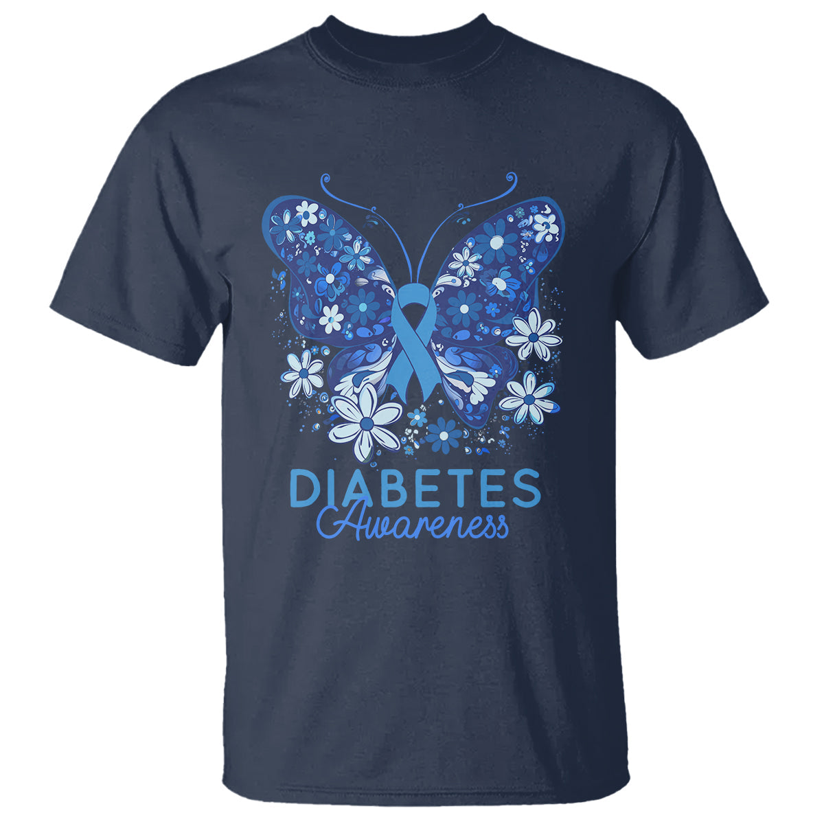 in-november-we-wear-blue-ribbon-butterfly-diabetes-awareness-t-shirt