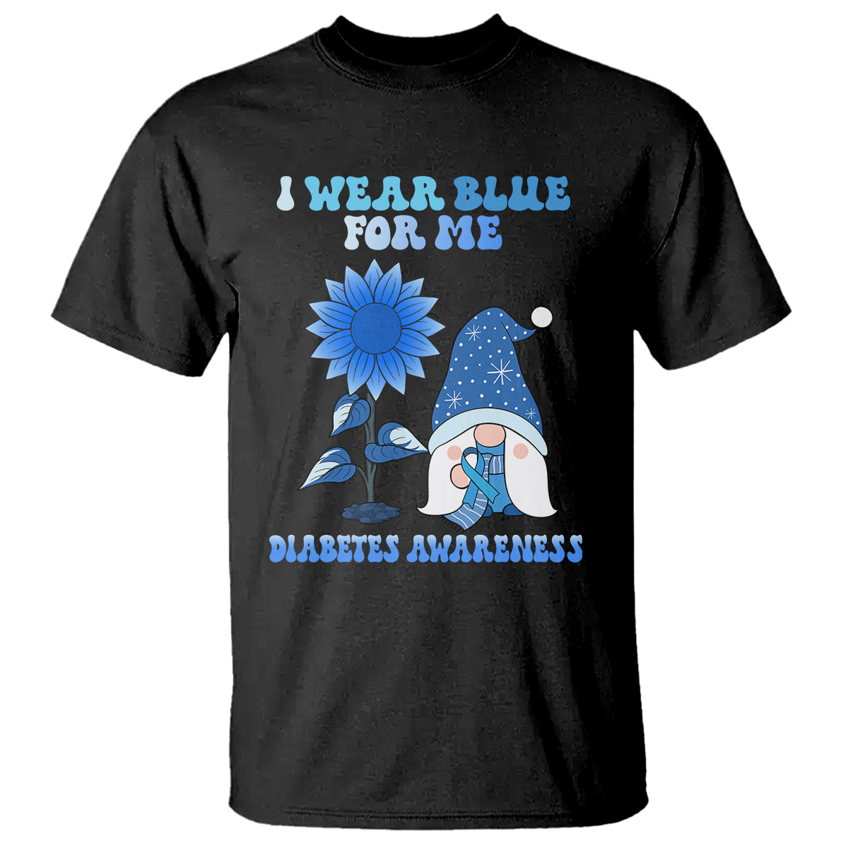 i-wear-blue-for-me-diabetes-awareness-gnome-boy-men-warrior-diabetic-t-shirt