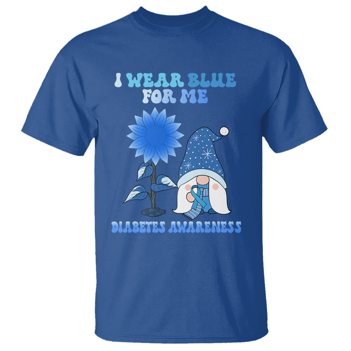 i-wear-blue-for-me-diabetes-awareness-gnome-boy-men-warrior-diabetic-t-shirt