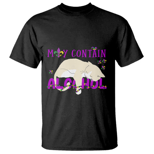 funny-mardi-gras-drunk-cat-t-shirt-may-contain-alcohol-drinking-lover-1