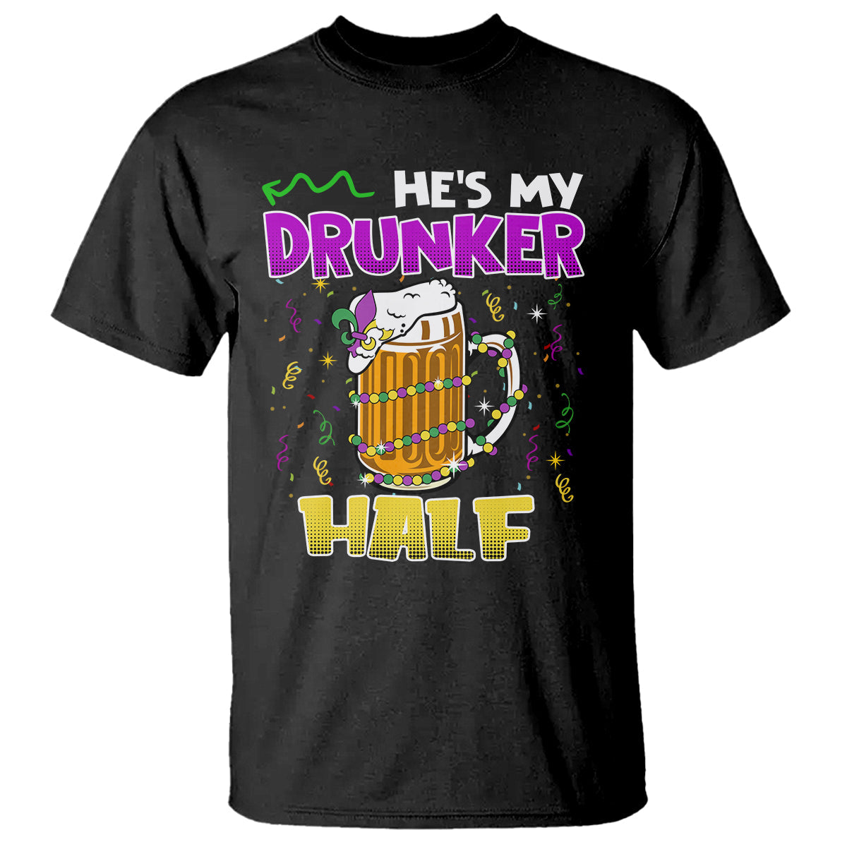 funny-mardi-gras-drinking-couple-matching-t-shirt-hes-my-drunker-half