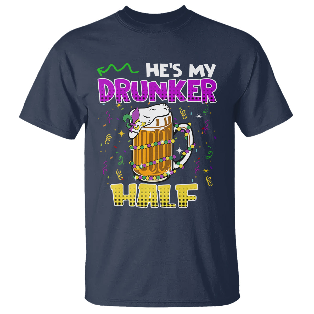 funny-mardi-gras-drinking-couple-matching-t-shirt-hes-my-drunker-half