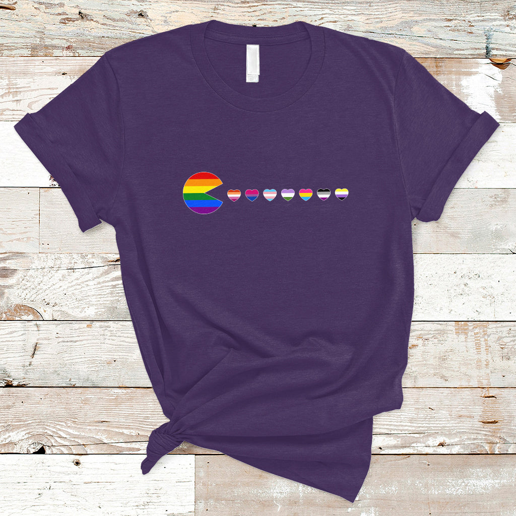 video-game-gay-t-shirt-video-game-funny-gaming-pie-eating-lgbtq-ally-pride-flag