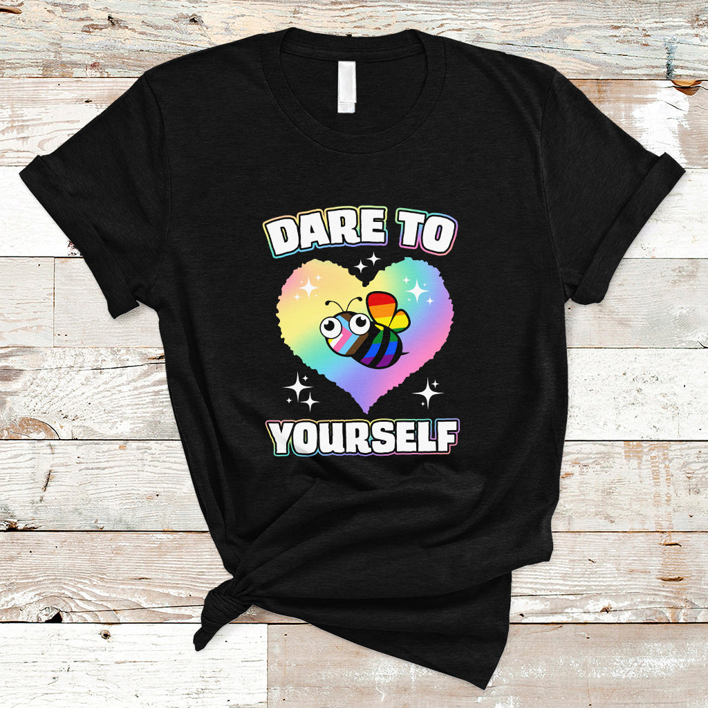 gay-ally-t-shirt-cute-bee-lgbtqia-dare-to-be-yourself-rainbow-lgbt-gay-pride-flag