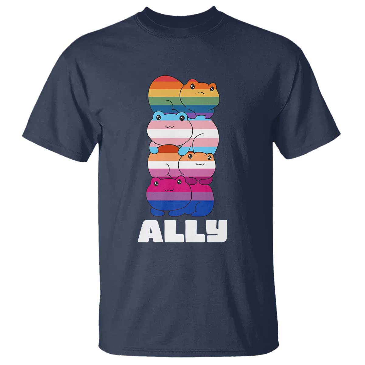 colorful-lgbtq-ally-frogs-stack-t-shirt-kawaii-gay-pride-support