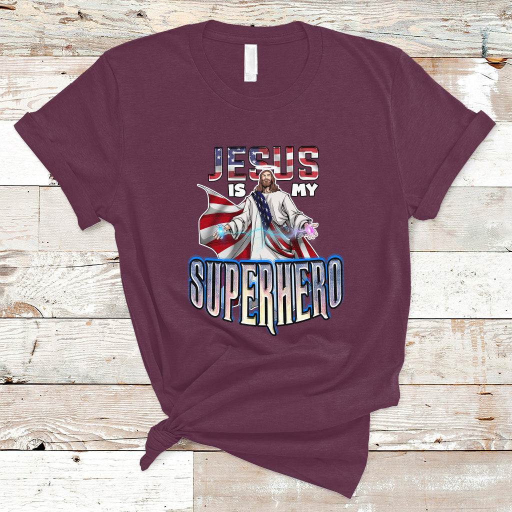 christian-t-shirt-jesus-is-my-superhero-ts04