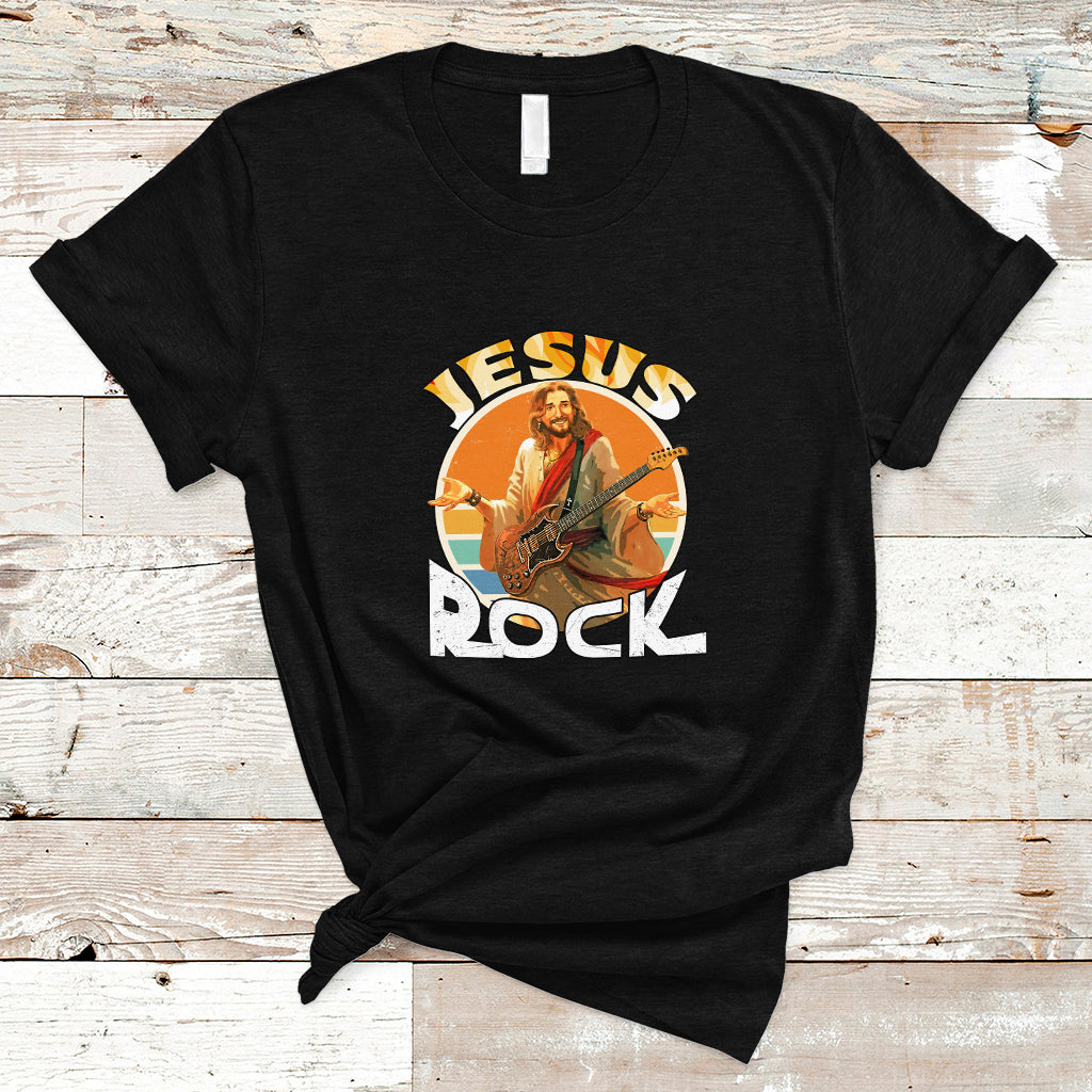 christian-t-shirt-jesus-is-my-rock-ts04