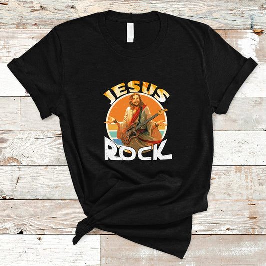 christian-t-shirt-jesus-is-my-rock-ts04