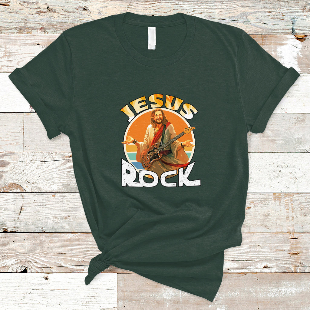 christian-t-shirt-jesus-is-my-rock-ts04