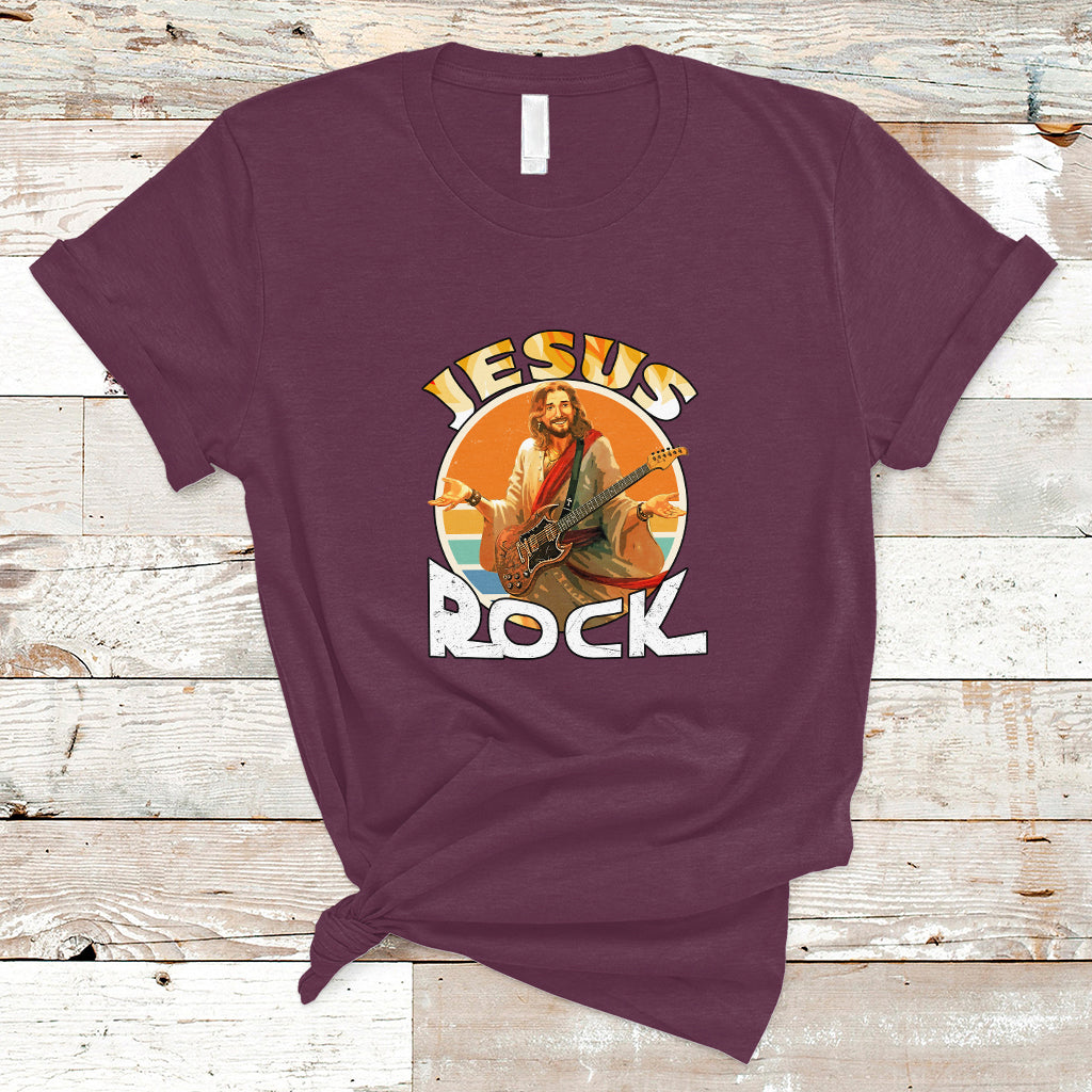 christian-t-shirt-jesus-is-my-rock-ts04