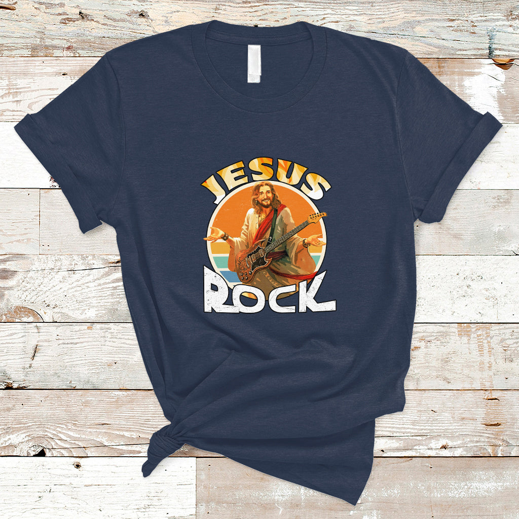 christian-t-shirt-jesus-is-my-rock-ts04