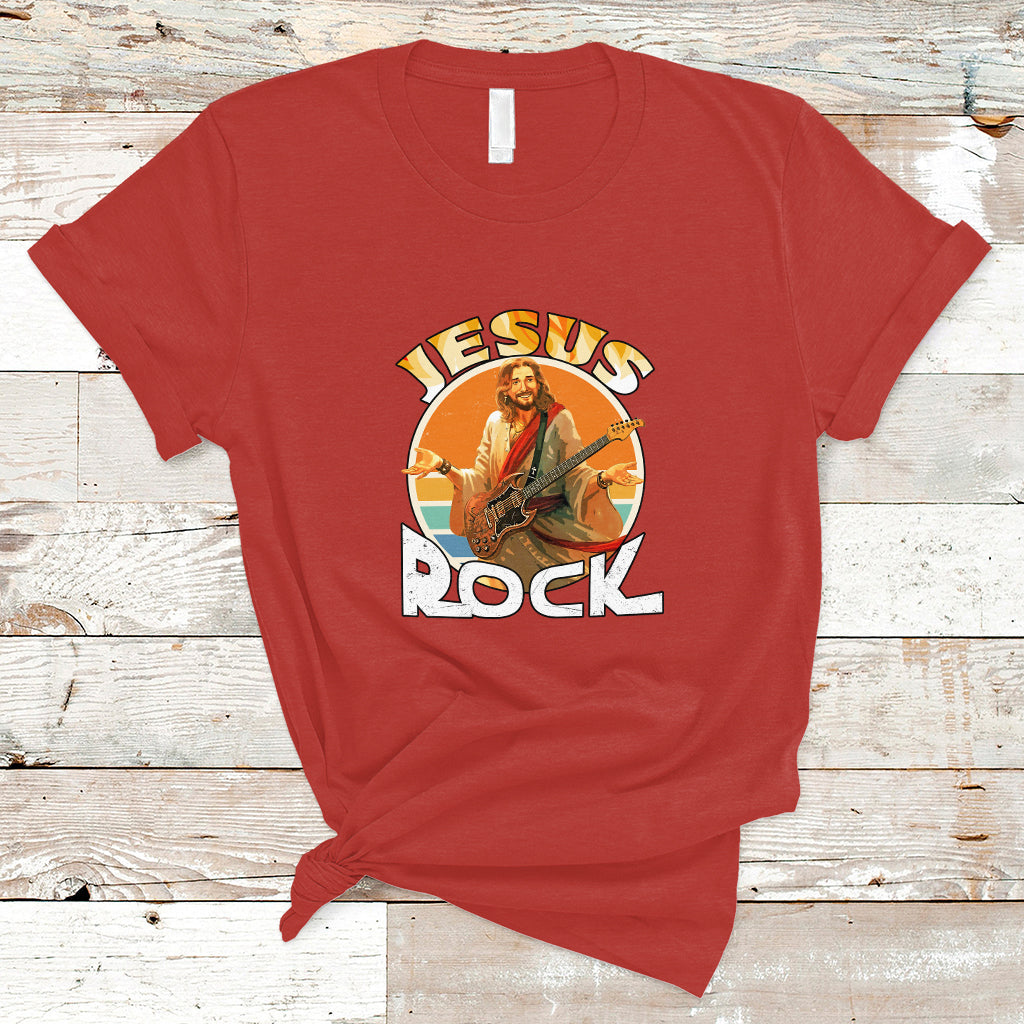 christian-t-shirt-jesus-is-my-rock-ts04