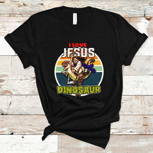 funny-christian-t-shirt-i-love-jesus-and-dinosaur-ts04