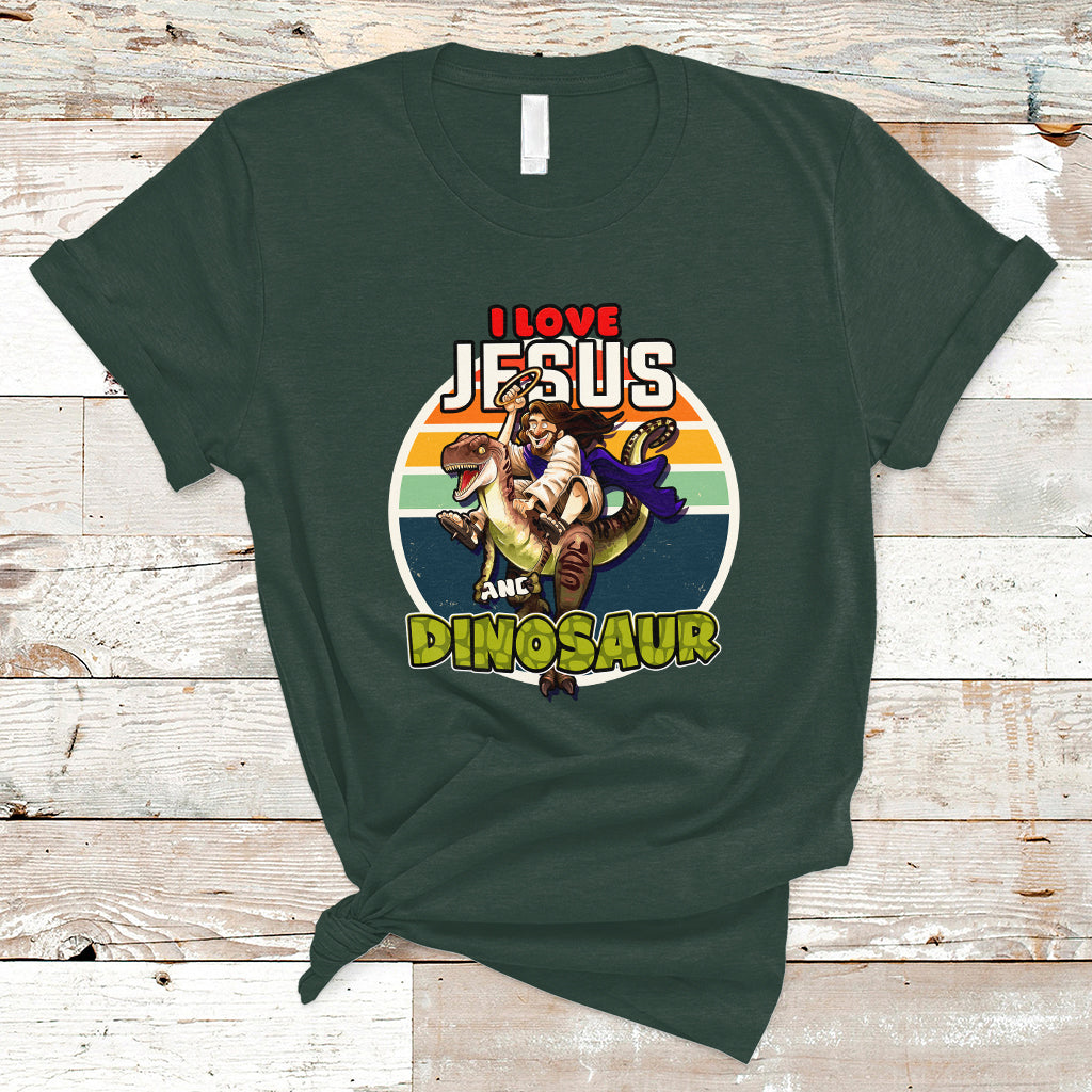 funny-christian-t-shirt-i-love-jesus-and-dinosaur-ts04