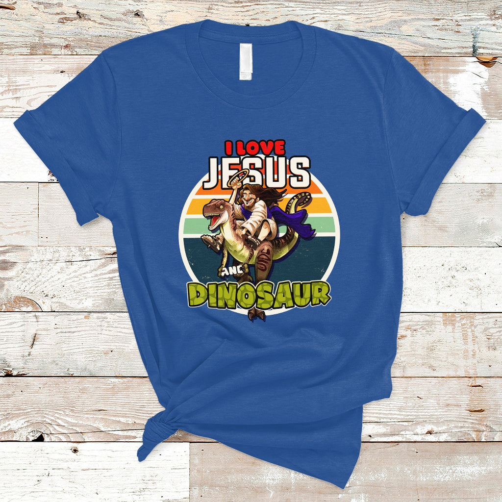 funny-christian-t-shirt-i-love-jesus-and-dinosaur-ts04