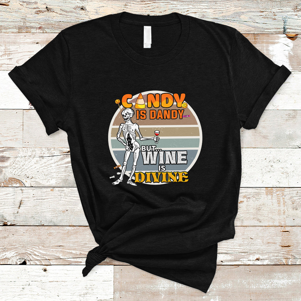 vintage-skeleton-t-shirt-candy-is-dandy-but-wine-is-divine