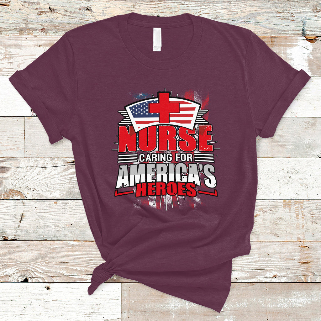 nurse-t-shirt-caring-for-american-heroes