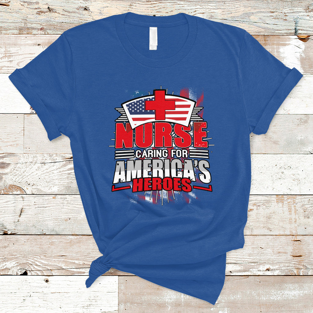 nurse-t-shirt-caring-for-american-heroes